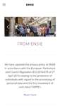 Mobile Screenshot of ensie.org